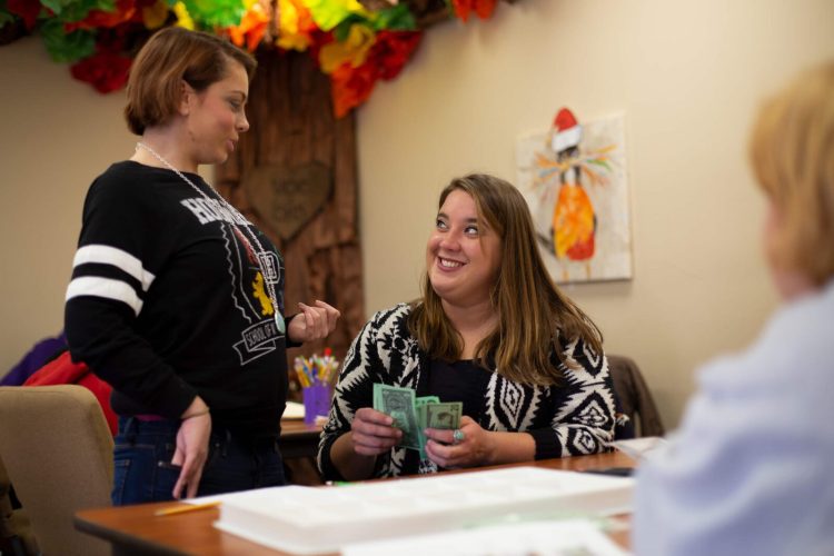 Stewart Home Residents Learn Grocery Clerking